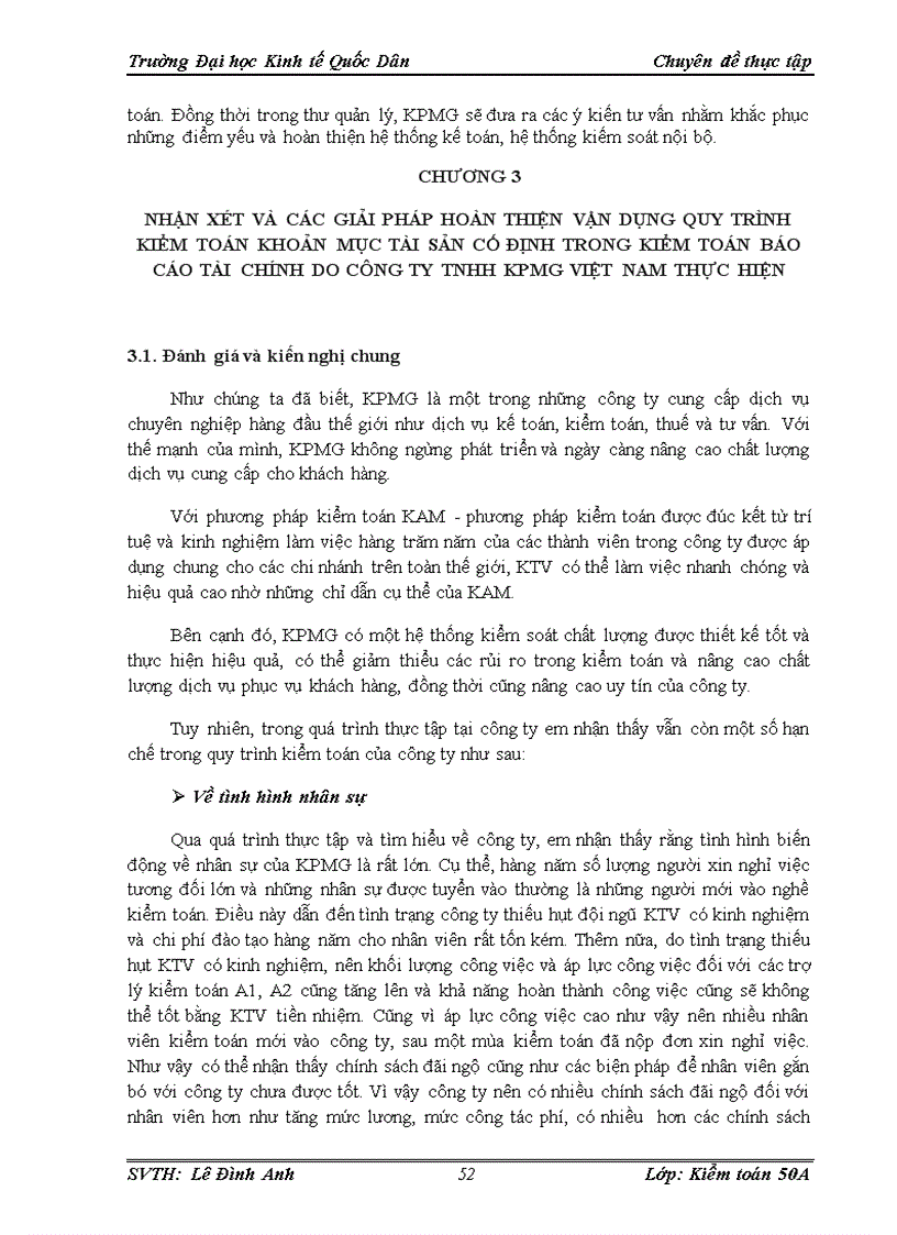 image for page Vận dụng quy trình kiểm toán vào kiểm toán khoản mục tài sản cố định trong kiểm toán báo cáo tài chính do công ty TNHH KPMG Việt Nam thực hiện