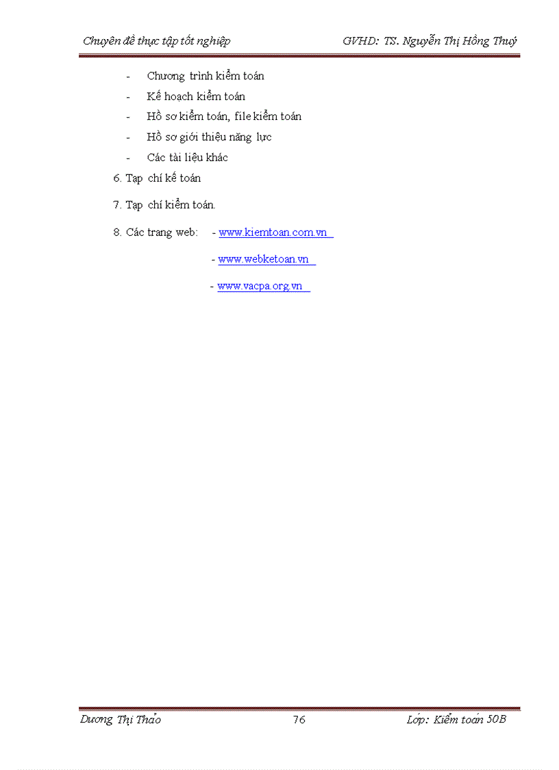 image for page Hoàn thiện kiểm toán tiền lương và các khoản trích theo lương trong kiểm toán báo cáo tài chính do Công ty TNHH Kiểm toán và Định giá Việt Nam VAE thực hiện