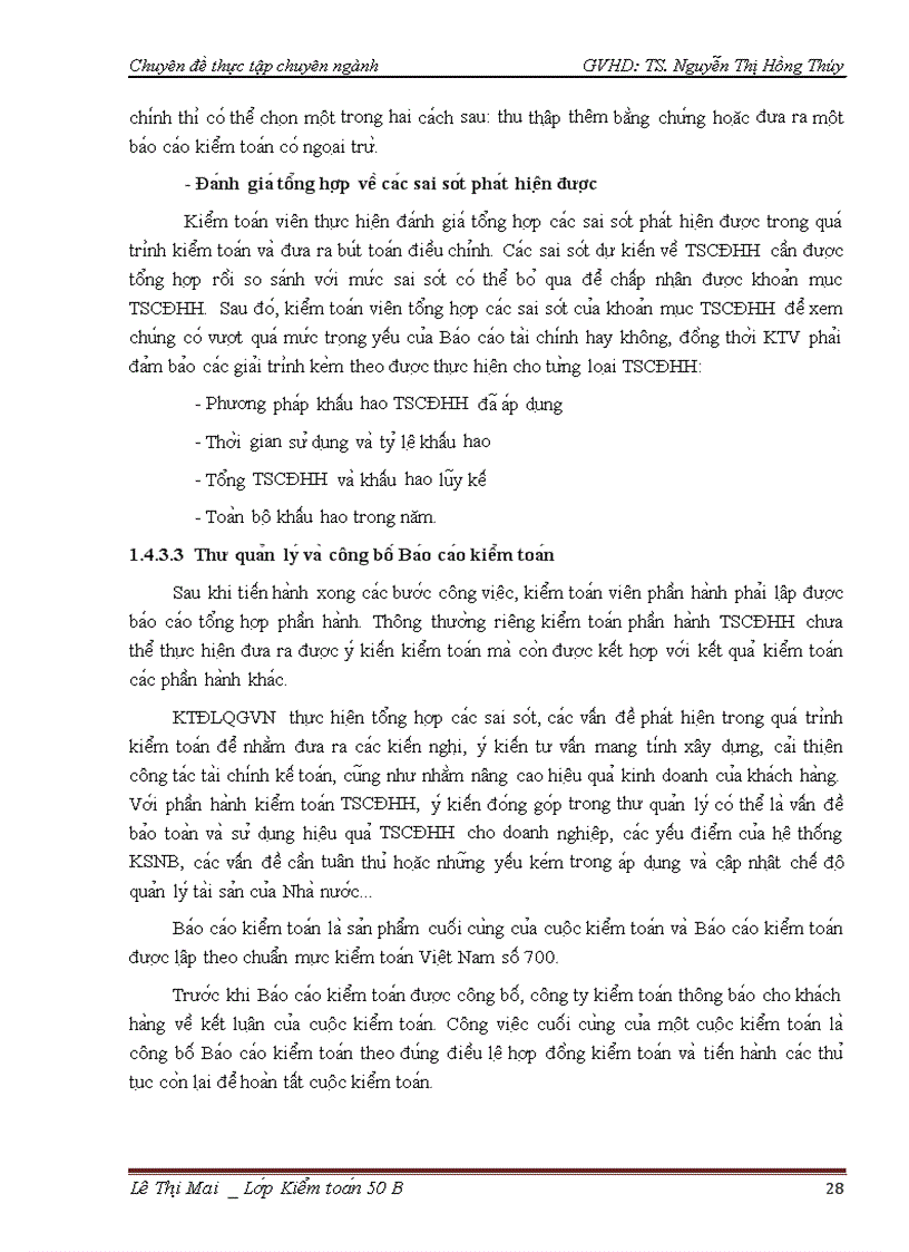 image for page Vận dụng quy trình kiểm toán vào kiểm toán Tài sản cố định hữu hình trong kiểm toán Báo cáo tài chính do Công ty TNHH Kiểm toán Độc lập Quốc gia Việt Nam thực hiện