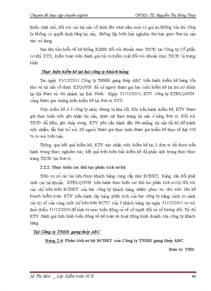 image for page Vận dụng quy trình kiểm toán vào kiểm toán Tài sản cố định hữu hình trong kiểm toán Báo cáo tài chính do Công ty TNHH Kiểm toán Độc lập Quốc gia Việt Nam thực hiện