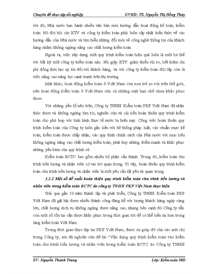 image for page Vận dụng quy trình kiểm toán vào kiểm toán chu trình tiền lương và nhân viên trong kiểm toán báo cáo tài chính do công ty tnhh kiểm toán pkf việt nam thực hiện