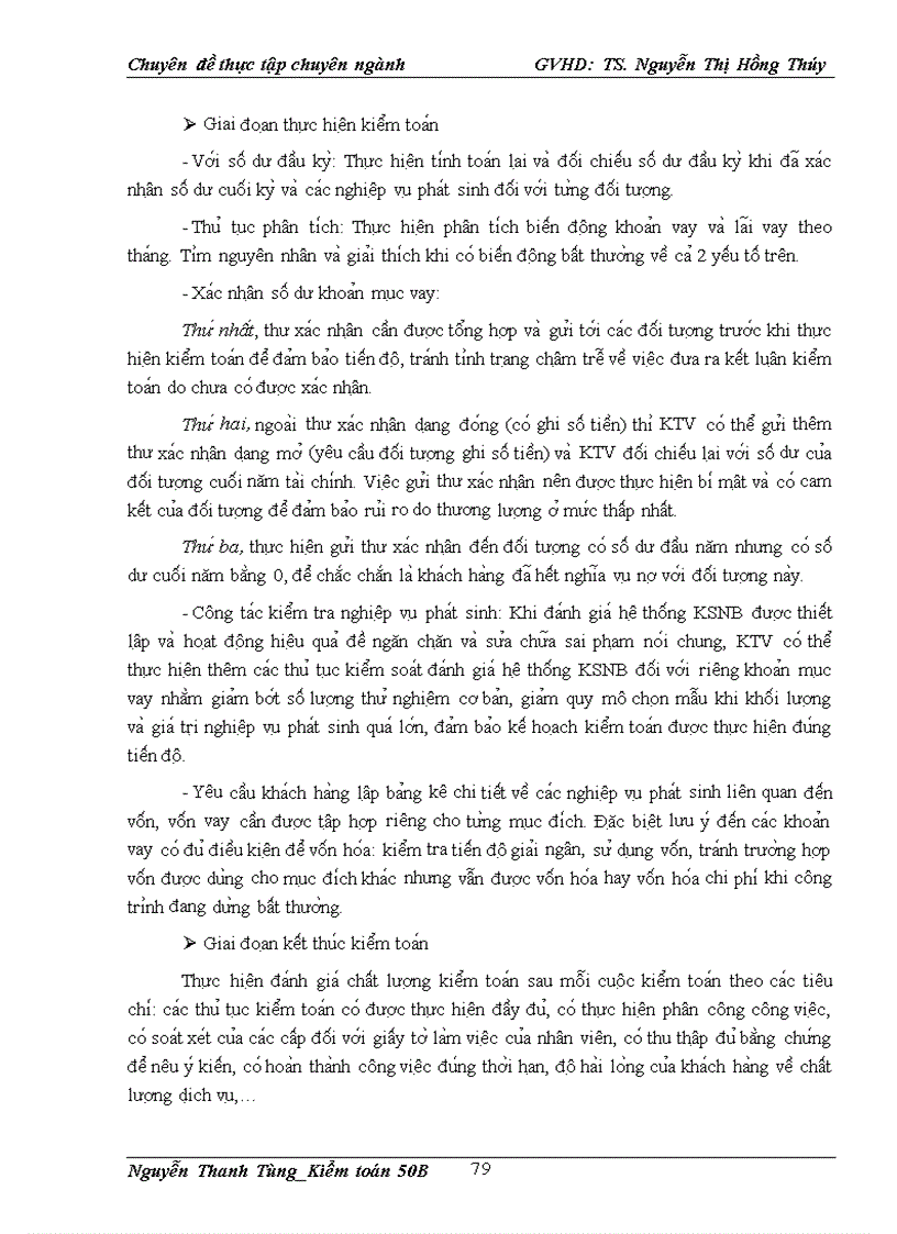 image for page Hoàn thiện quy trình kiểm toán khoản vay ngắn trong kiểm toán Báo cáo Tài chính do Công ty TNHH Kiểm toán Độc lập Quốc gia Việt Nam thực hiện