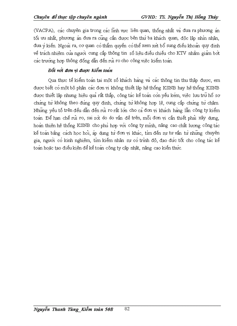 image for page Hoàn thiện quy trình kiểm toán khoản vay ngắn trong kiểm toán Báo cáo Tài chính do Công ty TNHH Kiểm toán Độc lập Quốc gia Việt Nam thực hiện
