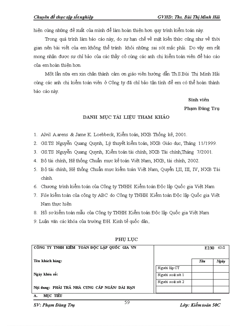 image for page Vận dụng quy trình kiểm toán vào kiểm toán chu trình mua hàng thanh toán trong kiểm toán báo cáo tài chính do công ty TNHH Kiểm toán Độc lập Quốc gia Việt Nam thực hiện