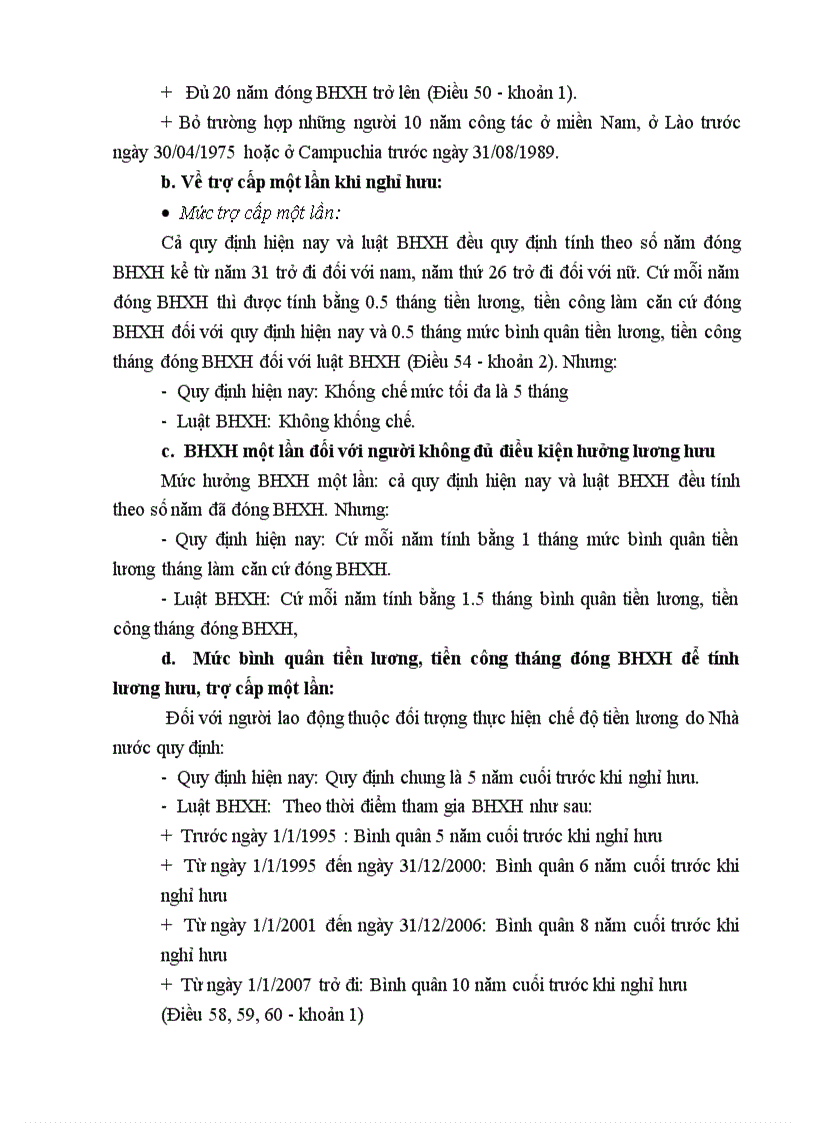 image for page Những điểm mới trong các chế độ của loại hình bhxh bắt buộc trong luật bhxh so với những quy định hiện nay về bhxh