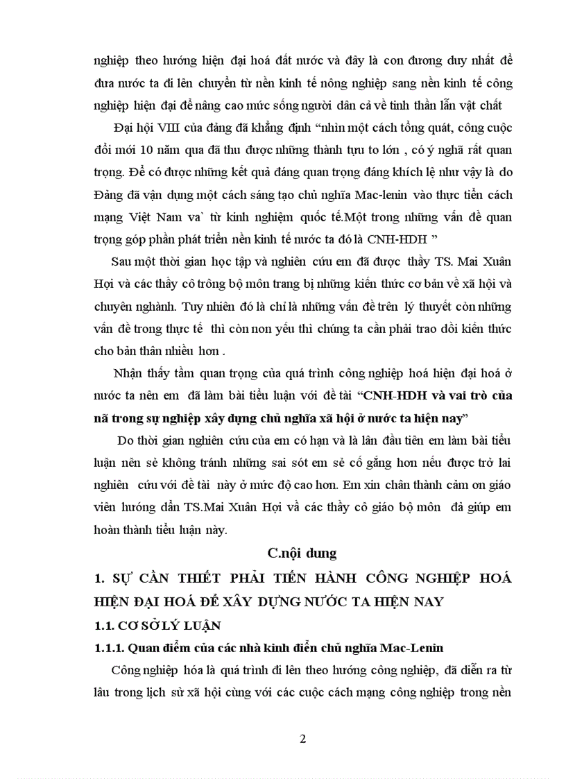 image for page CNH HDH và vai trò của nó trong sự nghiệp xây dựng chủ nghĩa xã hội ở nước ta hiện nay