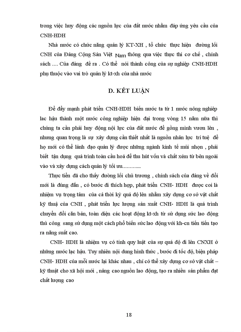 image for page CNH HDH và vai trò của nó trong sự nghiệp xây dựng chủ nghĩa xã hội ở nước ta hiện nay