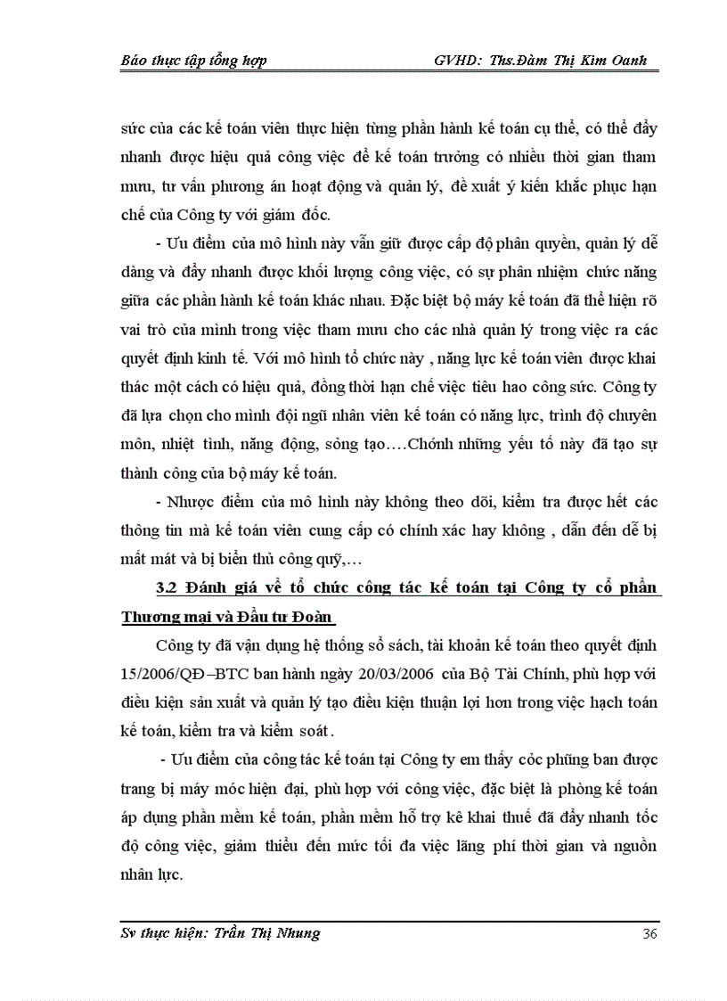 image for page Tổ chức bộ máy kế toán và hệ thống kế toán tại Công ty cổ phần Thương mại và Đầu tư Đoàn Gia 1