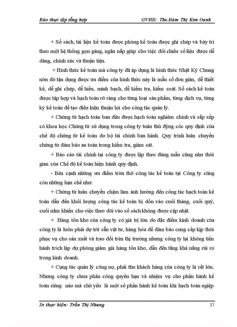 image for page Tổ chức bộ máy kế toán và hệ thống kế toán tại Công ty cổ phần Thương mại và Đầu tư Đoàn Gia 1