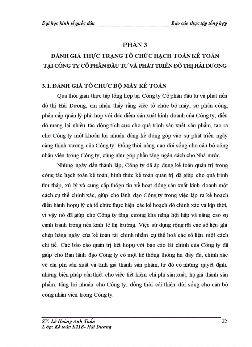 image for page Đặc điểm hoạt động sản xuất kinh doanh của công ty cổ phần đầu tư và phát triển đô thị HẢI DƯƠNG