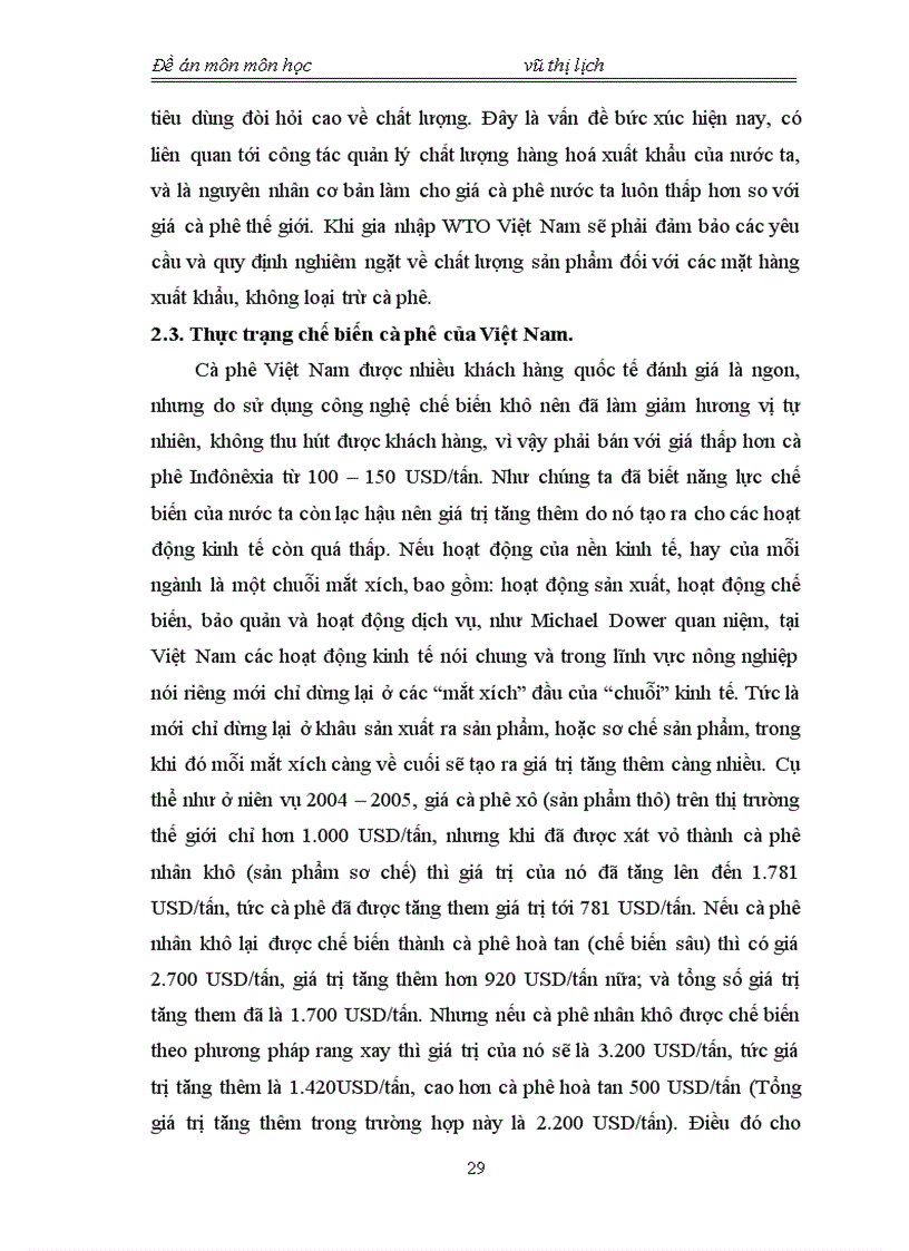 image for page Hoạt động xuất khẩu cà phê của Việt Nam sau hội nhập WTO thực trạng va giải pháp thúc đẩy 1