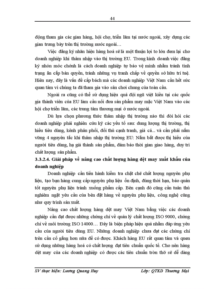 image for page Giải pháp thúc đẩy xuất khẩu hàng dệt may việt nam sang thị trường EU