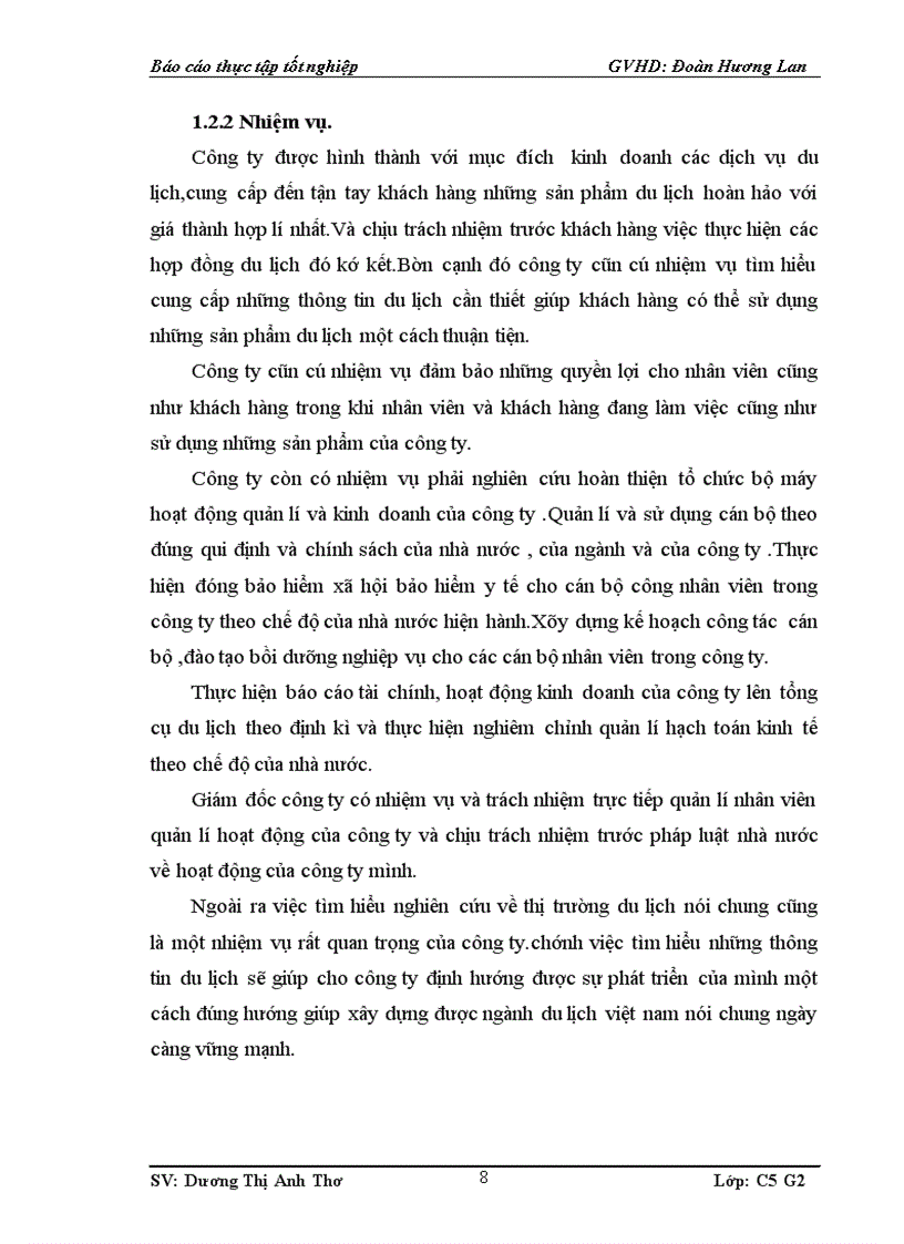 image for page Báo cáo thực tập tốt nghiệp tại công ty tnhh AVALON TRAVEL