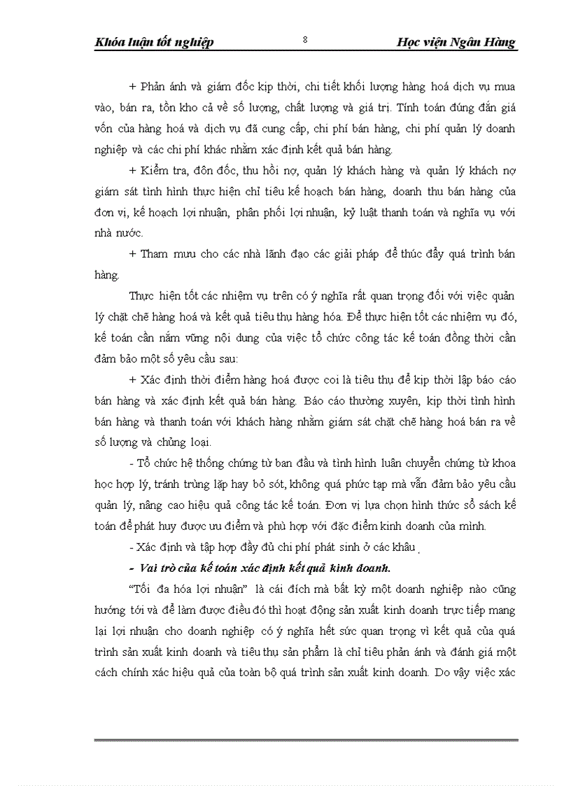 image for page Hoàn thiện công tác kế toán bán hàng và xác định kết quả kinh doanh tại Công ty TNHH Thương mại Vật tư Anh Dũng 1