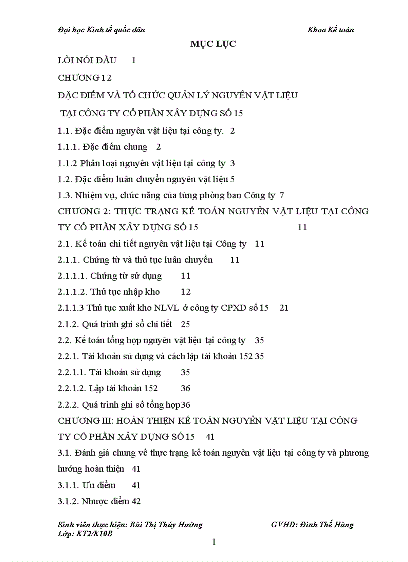 image for page Hoàn thiện kế toán Nguyên vật liệu tại Công ty Cổ phần xây dựng số 15 1