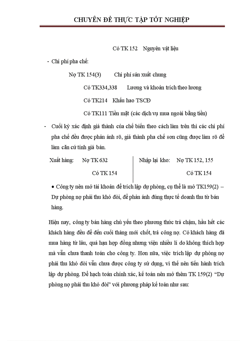 image for page Hoàn thiện kế toán bán hàng tại công ty TNHH thương mại và sản xuất hóa chất sơn MT