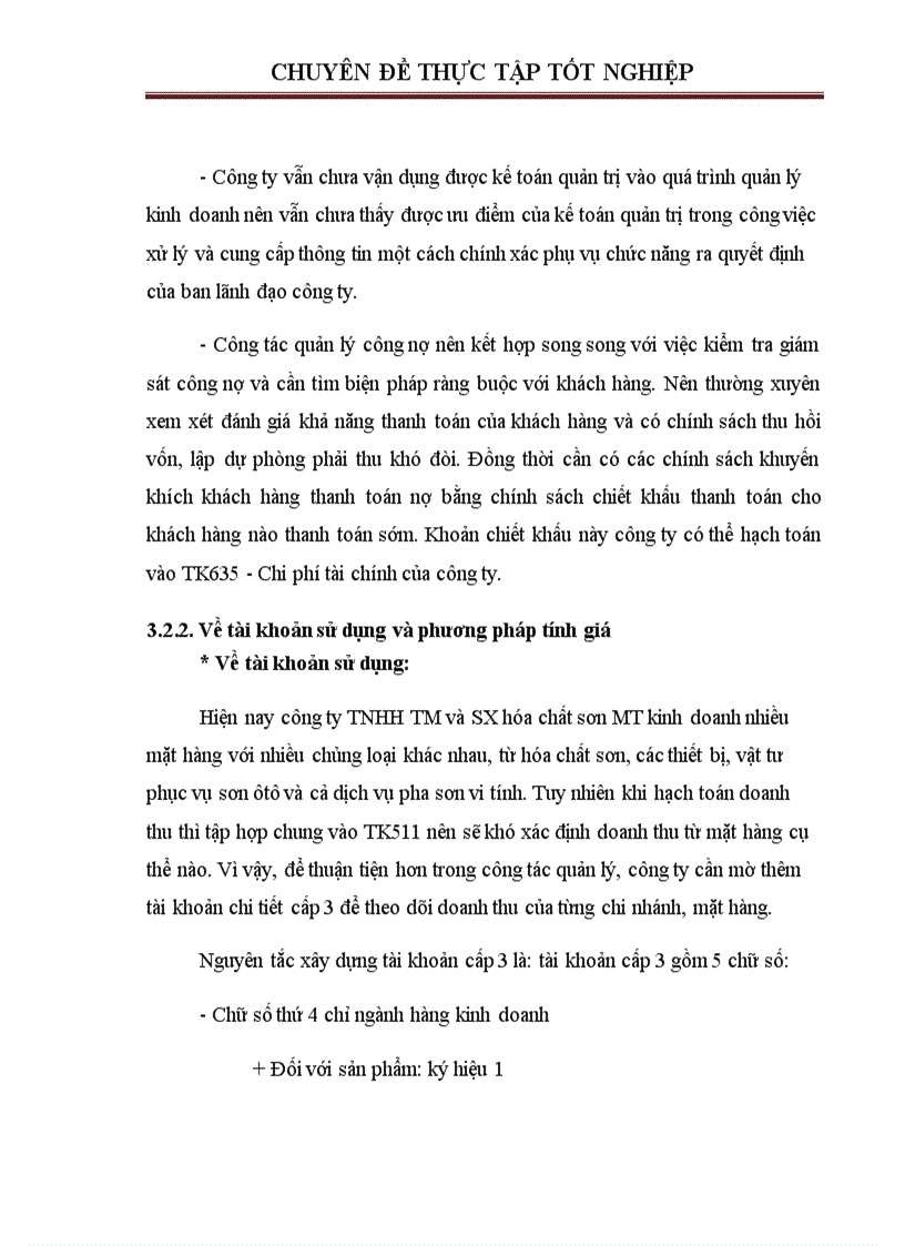image for page Hoàn thiện kế toán bán hàng tại công ty TNHH thương mại và sản xuất hóa chất sơn MT