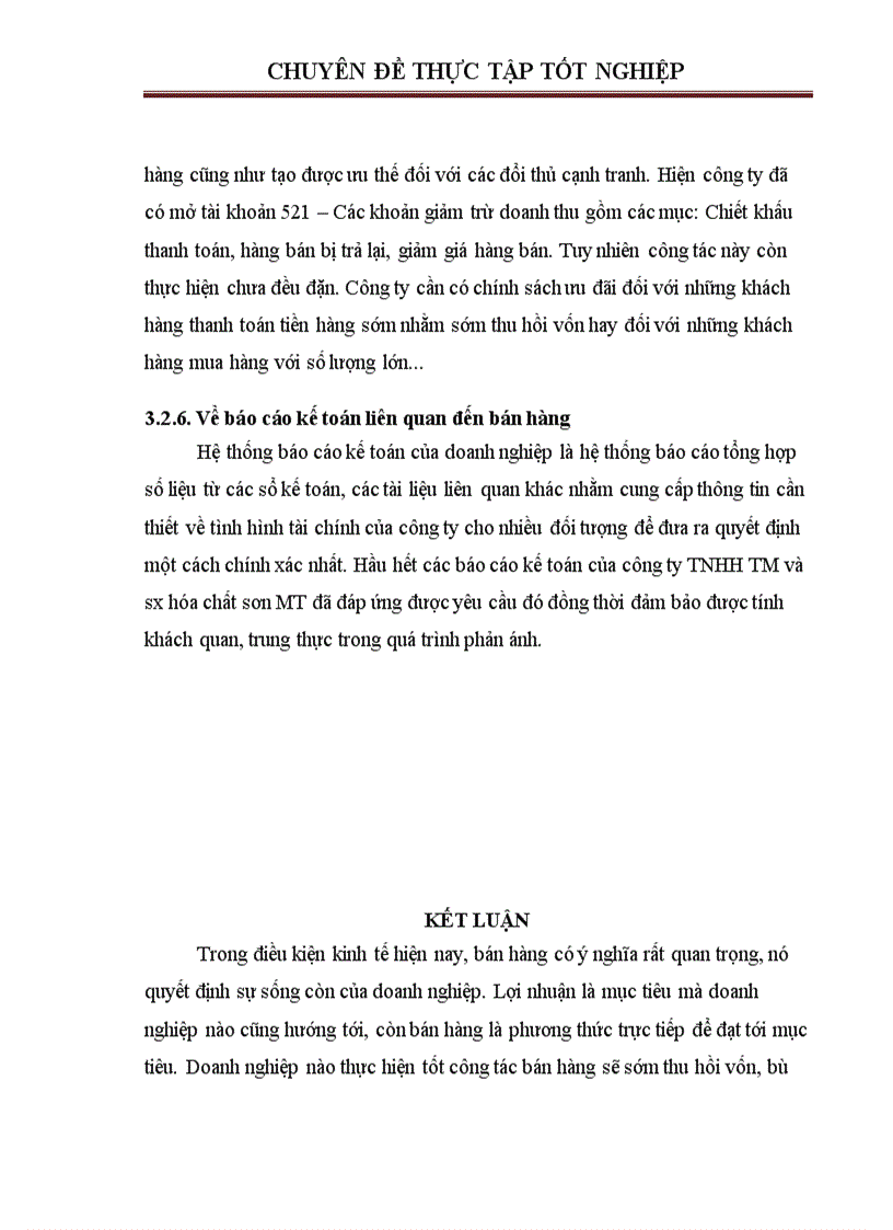image for page Hoàn thiện kế toán bán hàng tại công ty TNHH thương mại và sản xuất hóa chất sơn MT