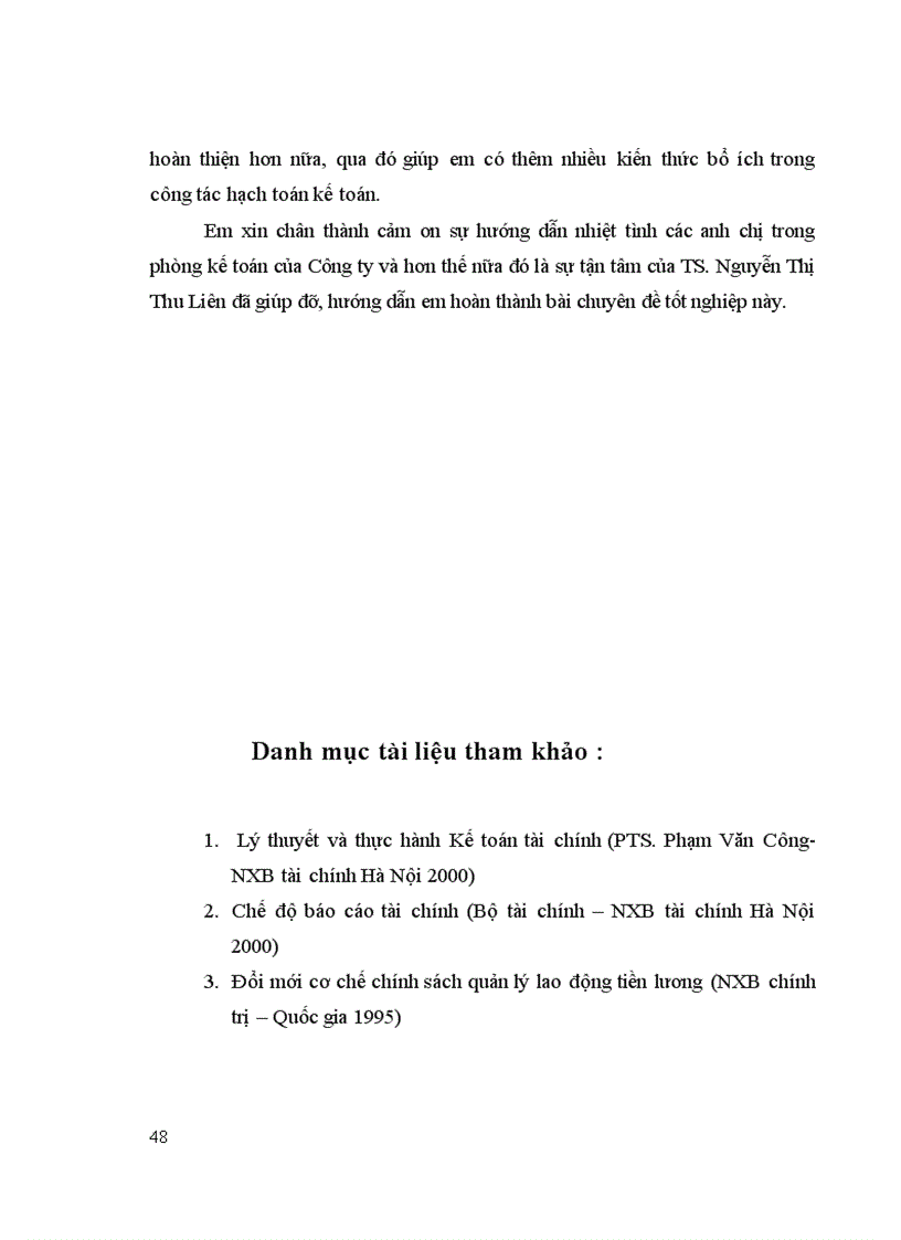 image for page Hoàn thiện kế toán tiền lương và các khoản trích theo lương tại công ty cổ phần TEC 1