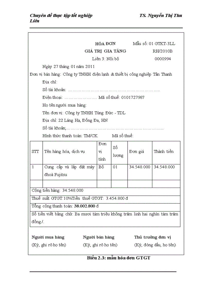 image for page Hoàn thiện kế toán bán hàng tại Công ty TNHH Điện lạnh thiết bị công nghiệp Tân Thanh