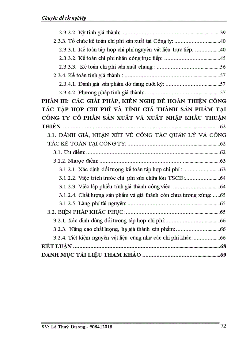 image for page Kế toán tập hợp chi phí sản xuất và tính giá thành sản phẩm tại công ty cổ phần sản xuất và xuất nhập khẩu Thuận Thiên 1