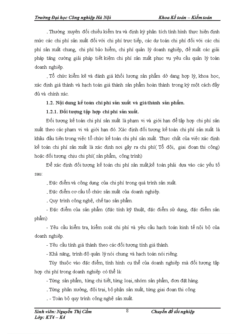 image for page Hoàn thiện kế toán chi phí sản xuất và tính Giá thành sản phẩm Tại công ty cổ phần tư vấn phát triển kỹ thuật xây dựng 1
