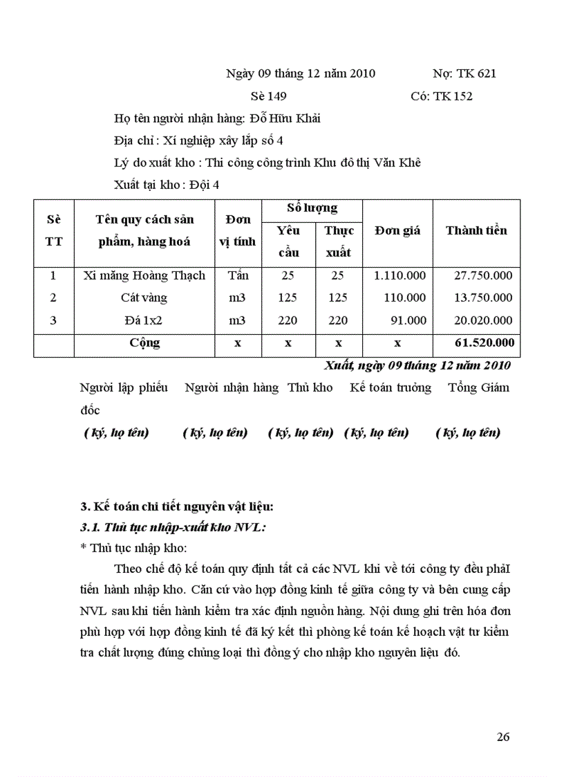 image for page Kế toán nguyên vật liệu ở Công ty cổ phần xây dựng số 1 Hà Nội 1