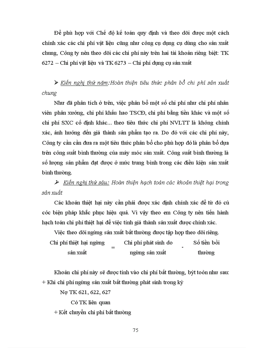 image for page Nhận xét và một số kiến nghị nhằm hoàn thiện công tác kế toán tập hợp chi phí sản xuất và tính giá thành sản phẩm tại Công ty Cp L Q JOTON Hà Nội