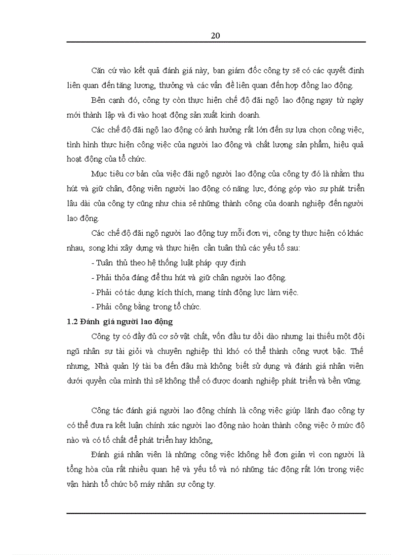 image for page Một số giải pháp nhằm nâng cao hiệu quả công tác đánh giá và đãi ngộ người lao động tại công ty TNHH TOKYO BYOKANE VIỆT NAM