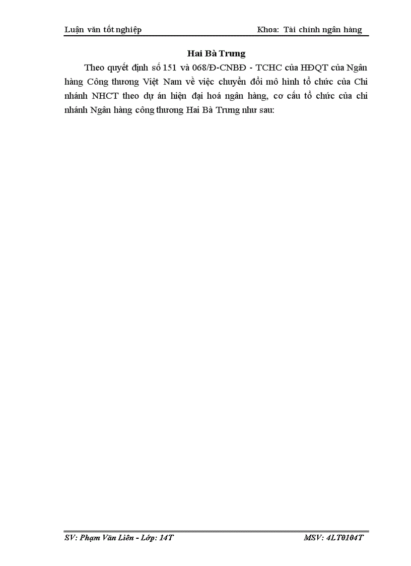 image for page Một số giải pháp phòng ngừa và hạn chế rủi ro tín dụng tại ngân hàng TMCPCông Thương Việt Nam Chi Nhánh Hai Bà Trưng Hà Nội