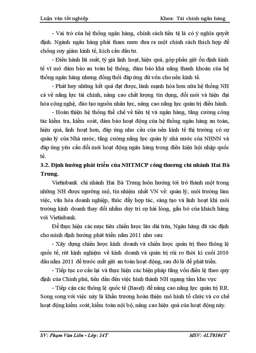 image for page Một số giải pháp phòng ngừa và hạn chế rủi ro tín dụng tại ngân hàng TMCPCông Thương Việt Nam Chi Nhánh Hai Bà Trưng Hà Nội