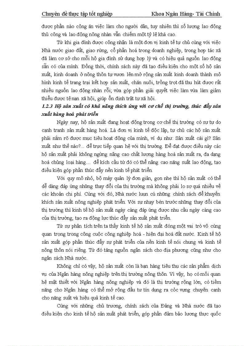 image for page Giải pháp nâng cao hiệu quả tín dụng đối với kinh tế hộ sản xuất tại Chi nhánh NHNo PTNT huyện Thanh Hà tỉnh Hải Dương