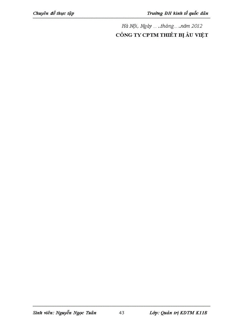 image for page Giải pháp nâng cao hiệu quả kinh doanh của Công ty Cổ phần thương mại thiết bị Âu Việt