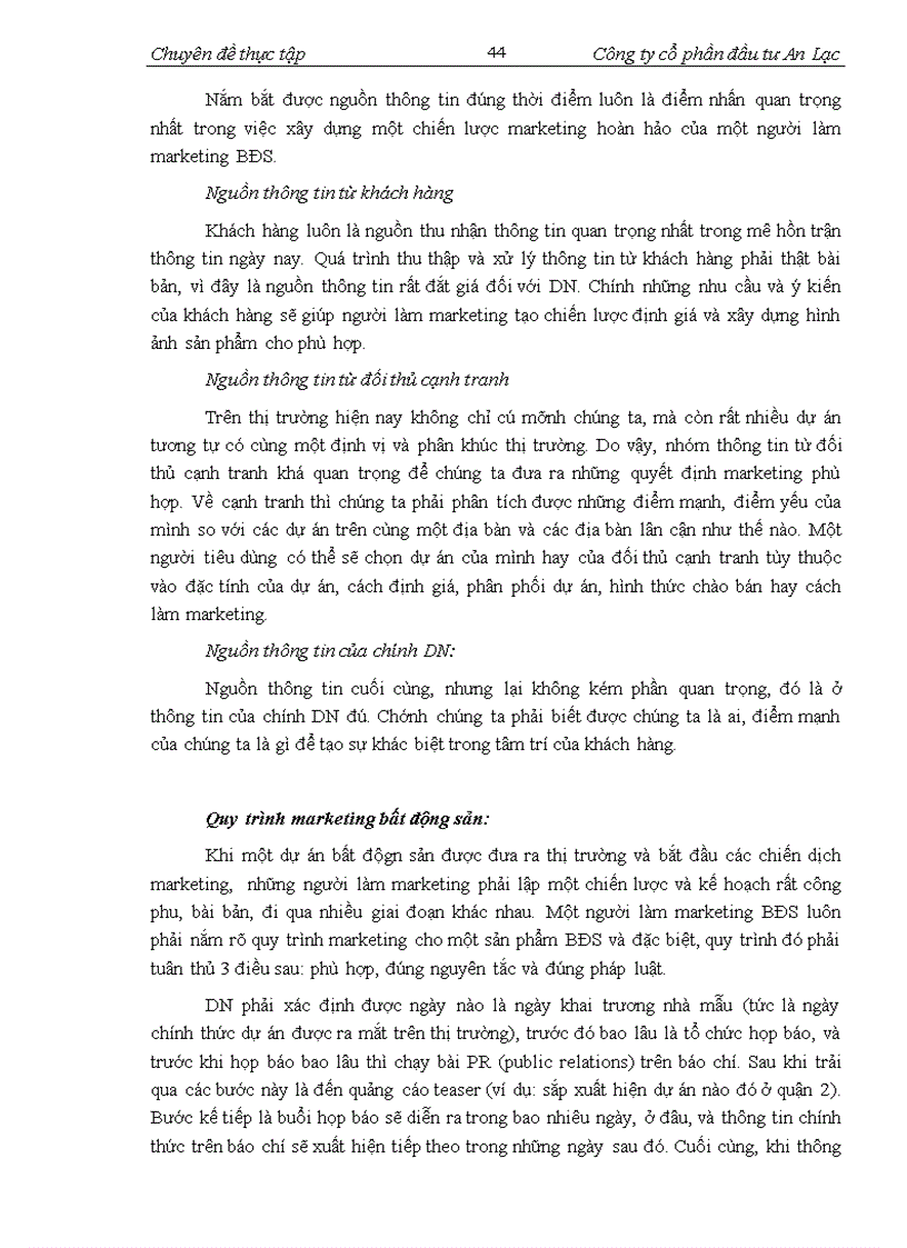 image for page Phân tích môi trưòng ngành và môi trường nội bộ làm căn cứ hoạch định chiến lược kinh doanh của Công ty cổ phần Đầu tư An Lạc