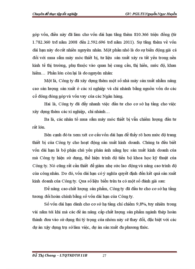 image for page Giải pháp nâng cao hiệu quả sử dụng vốn kinh doanh ở Công ty Cổ phần thép Đình Vũ