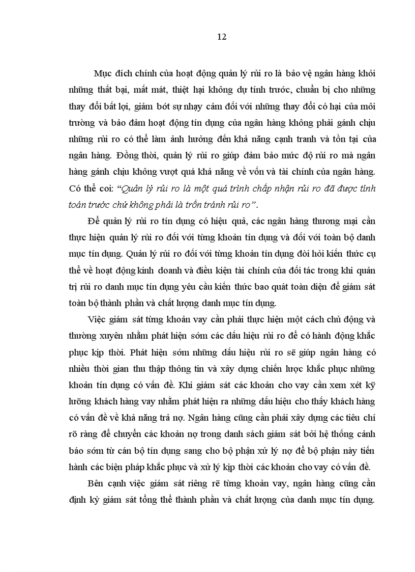 image for page Tăng cường quản lý rủi ro tín dụng tại Hội sở Ngân hàng Thương mại cổ phần Quân đội 1