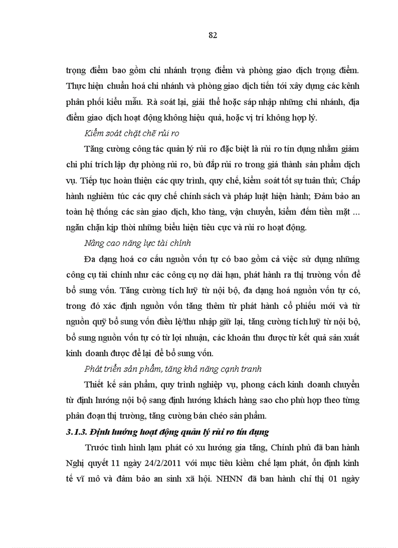 image for page Tăng cường quản lý rủi ro tín dụng tại Hội sở Ngân hàng Thương mại cổ phần Quân đội 1