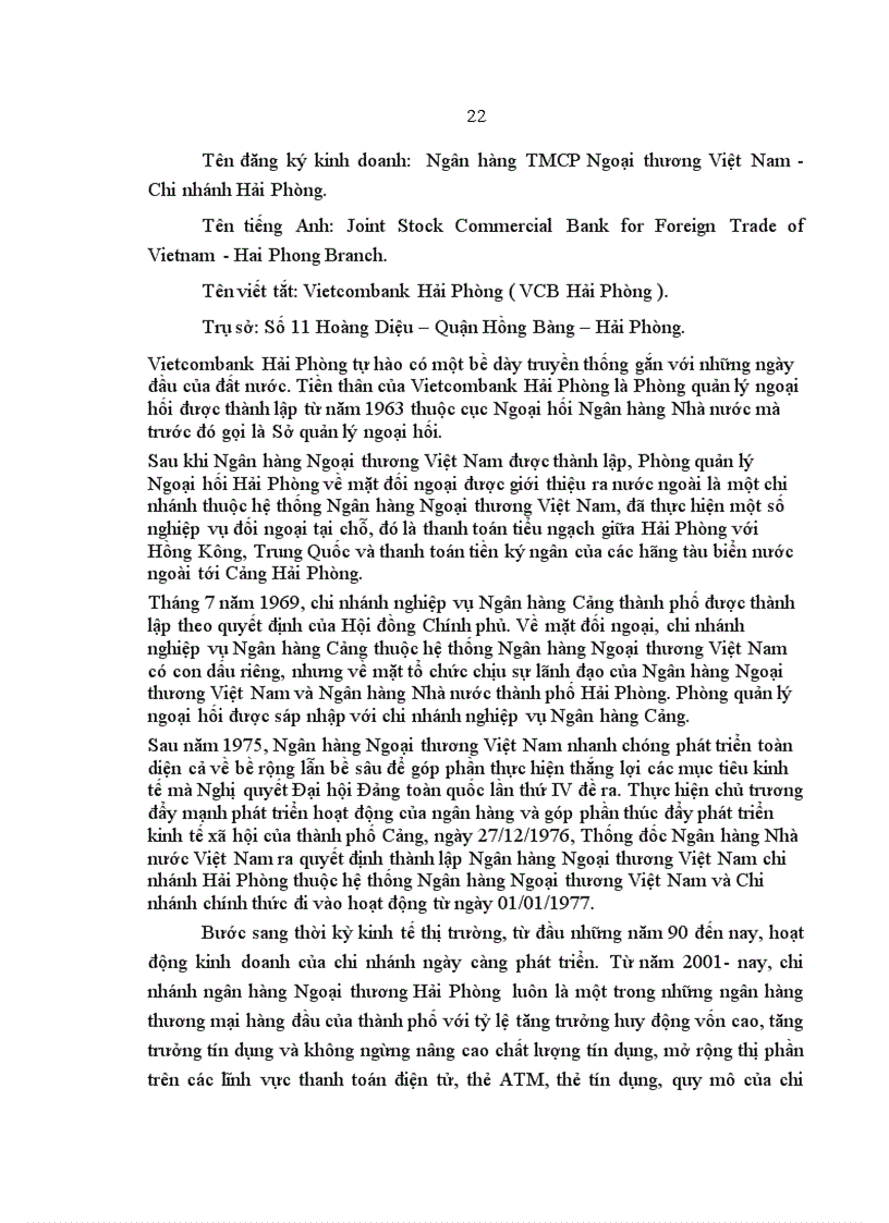 image for page Nâng cao năng lực cạnh tranh của Ngân hàng TMCP Ngoại thương Việt Nam chi nhánh Hải Phòng 1
