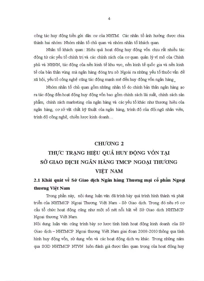 image for page Nâng cao hiệu quả huy động vốn tại Sở giao dịch Ngân hàng Thương mại cổ phần Ngoại thương Việt Nam 1