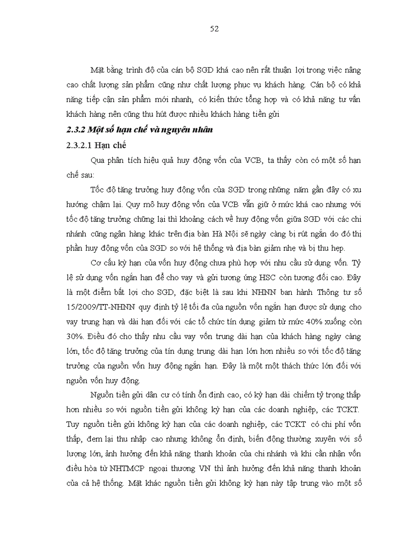 image for page Nâng cao hiệu quả huy động vốn tại Sở giao dịch Ngân hàng Thương mại cổ phần Ngoại thương Việt Nam 1