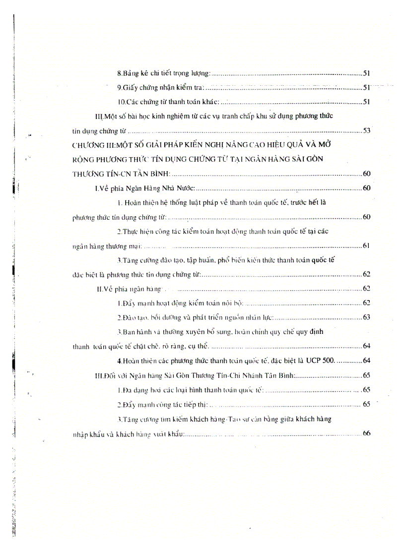image for page Một số giải pháp nâng cao hiệu quả và mở rộng phương thức thanh toán tín dụng chứng từ tại ngân hàng Sài Gòn thương tín chi nhánh Tân Bình