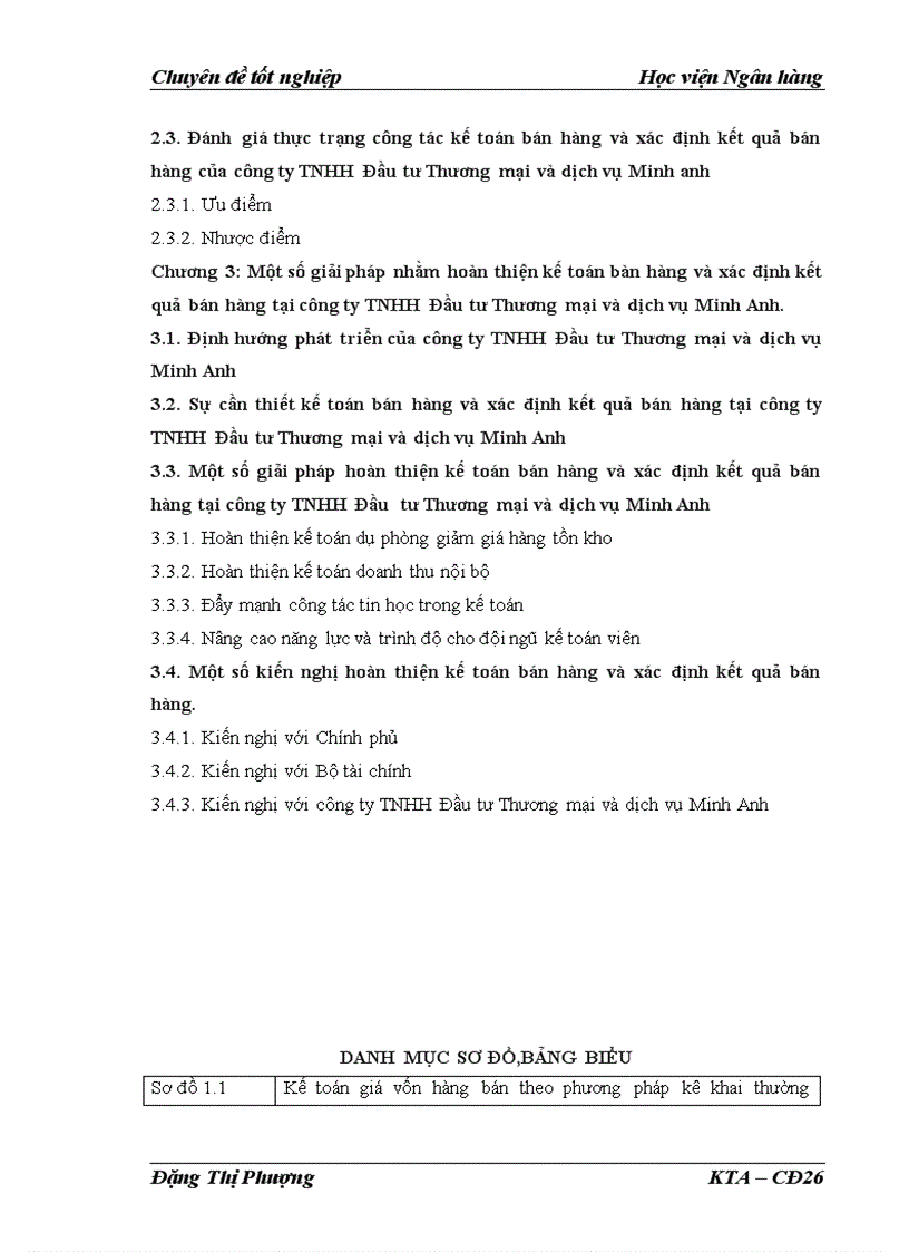 image for page Kế toán bán hàng và xác định kết quả bán hàng tại công ty TNHH Đầu tư Thương mại và dịch vụ Minh Anh