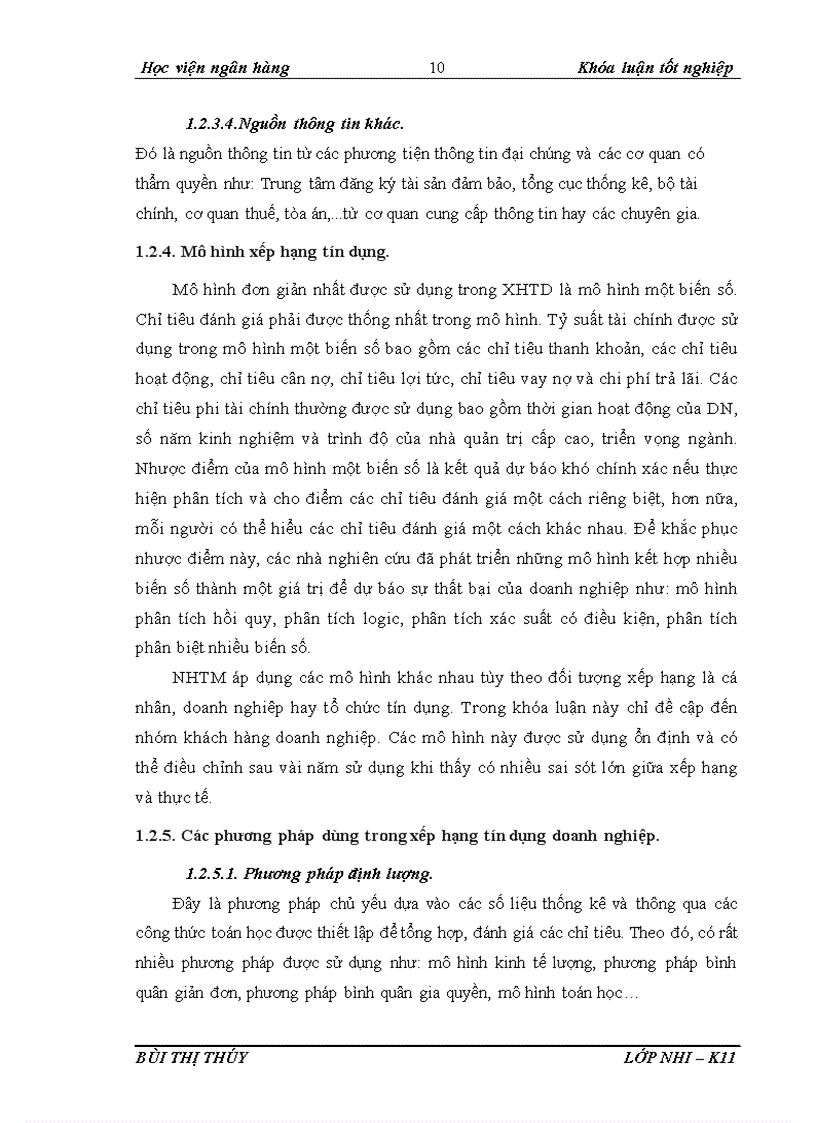 image for page Giải pháp hoàn thiện công tác xếp hạng tín dụng doanh nghiệp vay vốn tại Ngân hàng thương mại cổ phần Á Châu Chi nhánh Cửa Nam