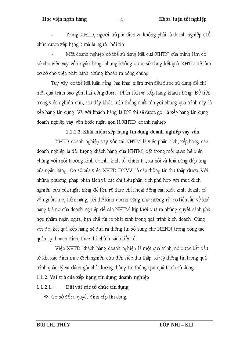 image for page Giải pháp hoàn thiện công tác xếp hạng tín dụng doanh nghiệp vay vốn tại Ngân hàng thương mại cổ phần Á Châu Chi nhánh Cửa Nam 1