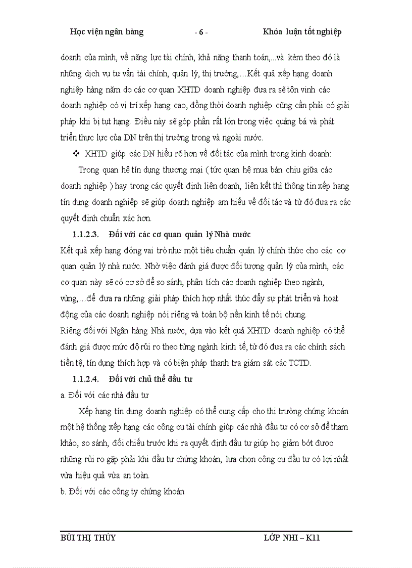 image for page Giải pháp hoàn thiện công tác xếp hạng tín dụng doanh nghiệp vay vốn tại Ngân hàng thương mại cổ phần Á Châu Chi nhánh Cửa Nam 1