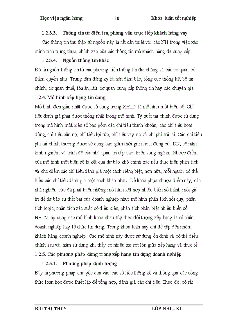image for page Giải pháp hoàn thiện công tác xếp hạng tín dụng doanh nghiệp vay vốn tại Ngân hàng thương mại cổ phần Á Châu Chi nhánh Cửa Nam 1