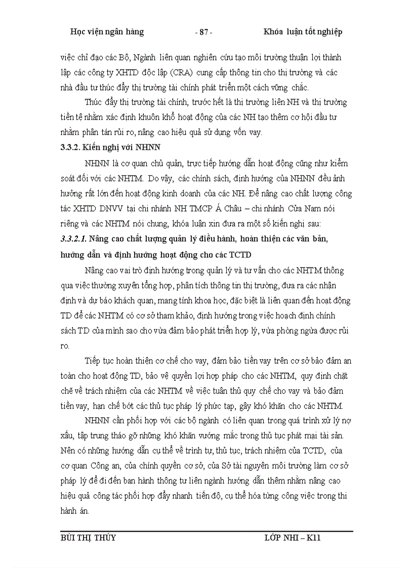 image for page Giải pháp hoàn thiện công tác xếp hạng tín dụng doanh nghiệp vay vốn tại Ngân hàng thương mại cổ phần Á Châu Chi nhánh Cửa Nam 1