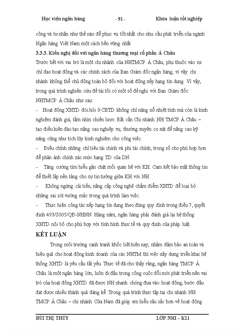 image for page Giải pháp hoàn thiện công tác xếp hạng tín dụng doanh nghiệp vay vốn tại Ngân hàng thương mại cổ phần Á Châu Chi nhánh Cửa Nam 1