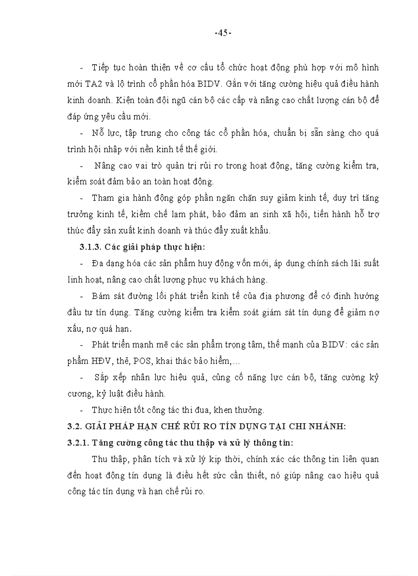image for page Một số giải pháp phòng ngừa và hạn chế rủi ro tín dụng tại chi nhánh Ngân hàng Thương mại Cổ phần Đầu tư và Phát triển Việt Nam chi nhánh tỉnh Hải Dương