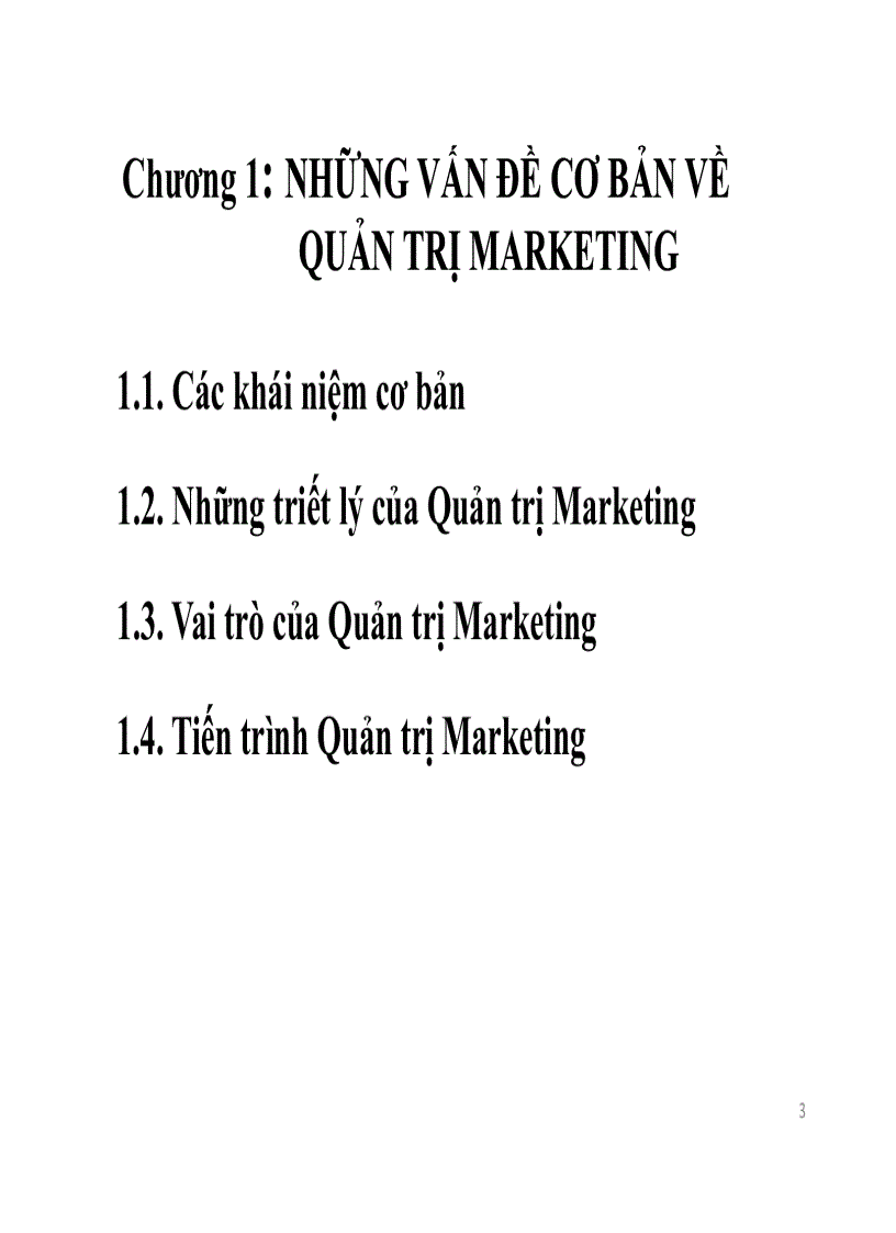 Bài giảng quản trị marketing